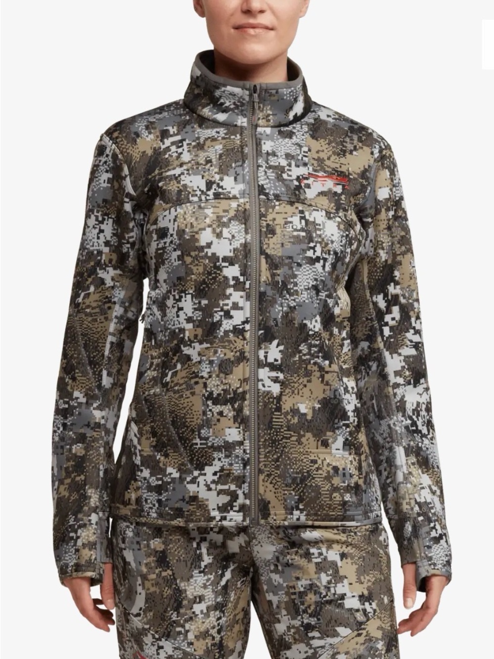 Sitka Women’s Traverse Jacket Soft-shell Jacket - Color: Optifade Elevated II - Picture 4 of 10